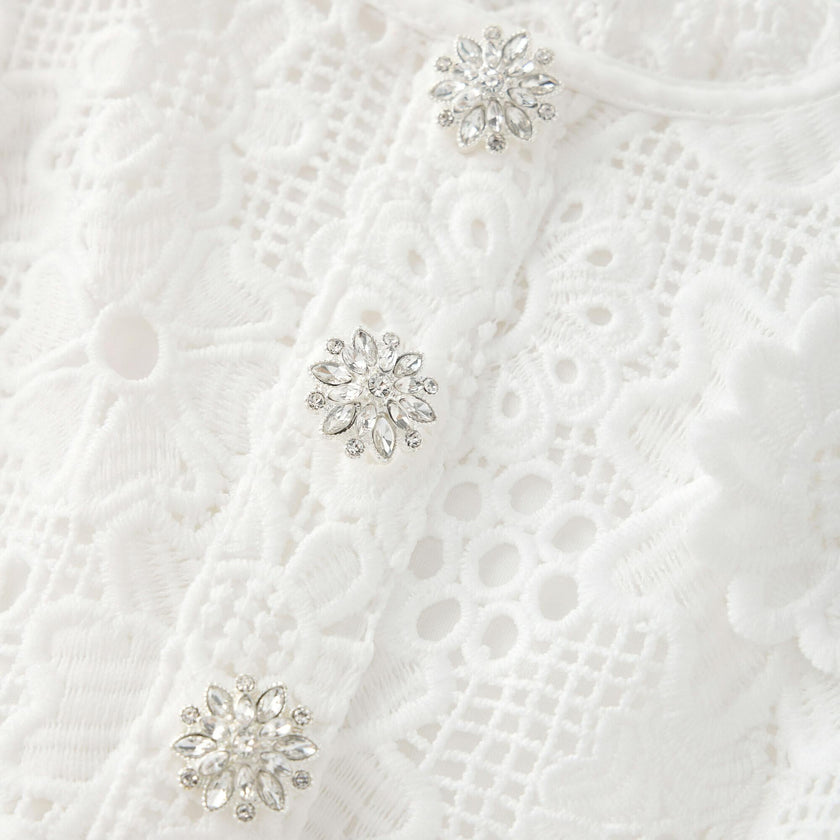 Lucinda Embroidered Mini Dress
