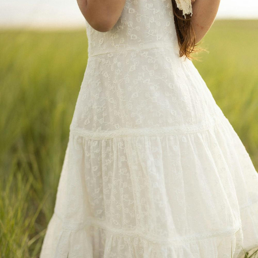 Mini Alaina Dress in Ivory