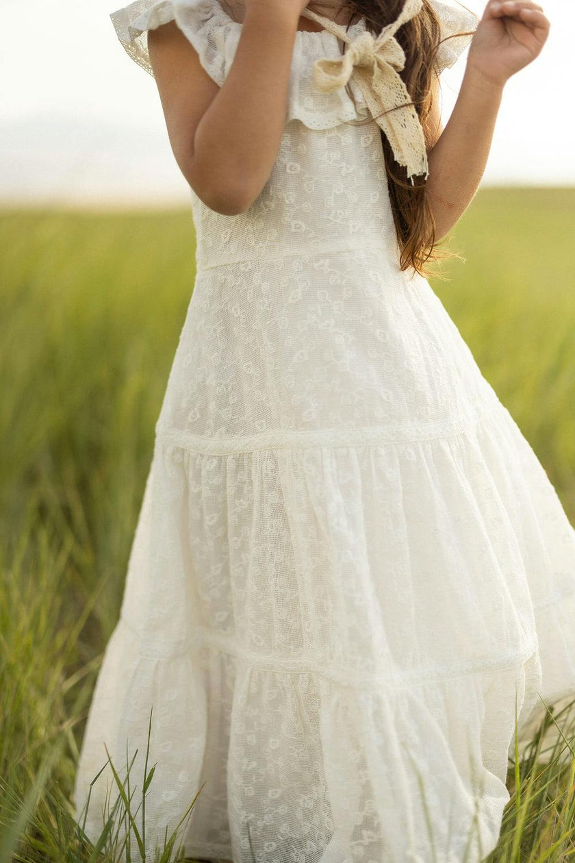 Mini Alaina Dress in Ivory