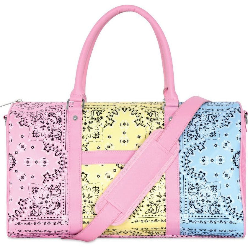 Bandana Patchwork Duffel Bag