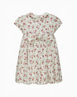 Arabella Rose Floral Smocked Dress in Pink