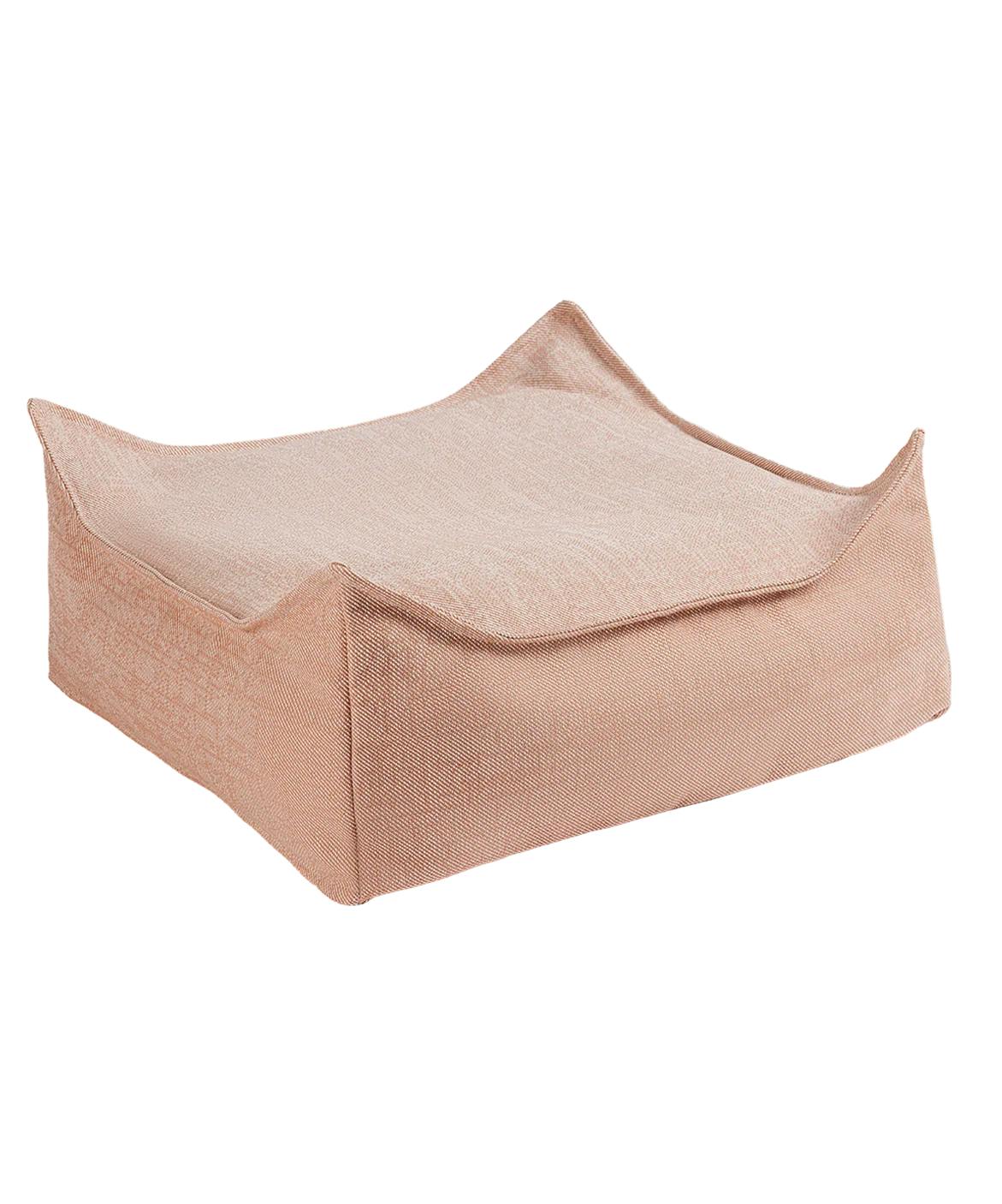 Seashell Outdoor Square Ottoman