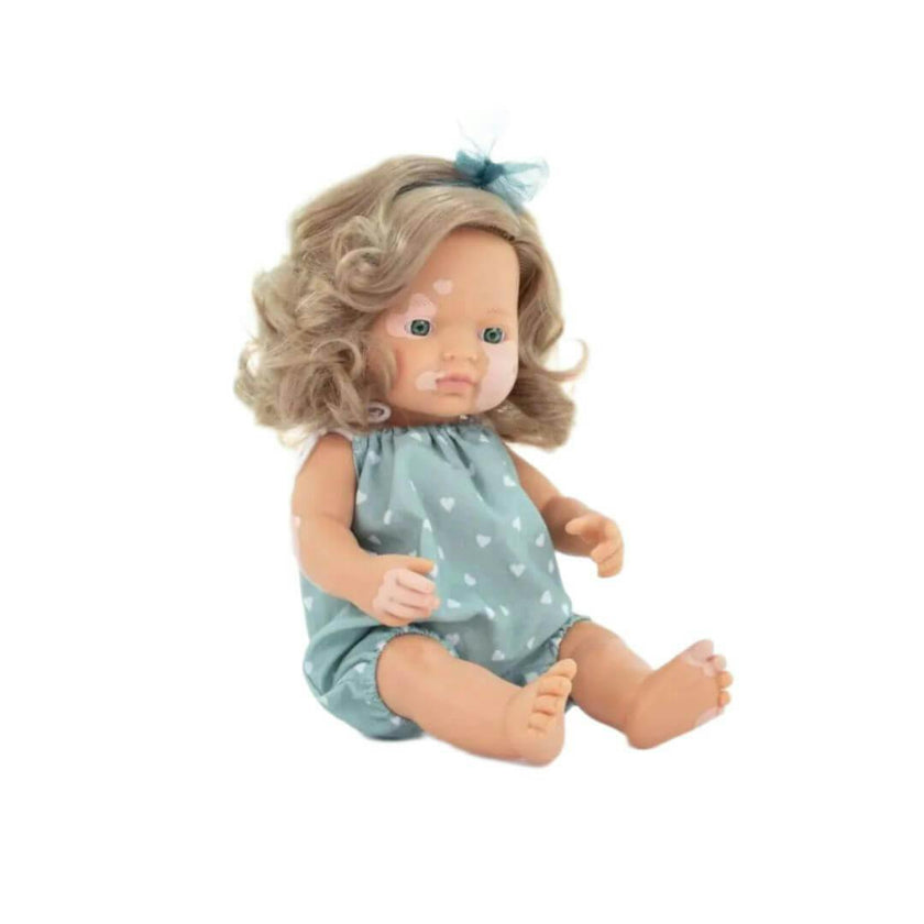My Friends and Me Collection Baby Girl Doll with Dark Blonde Hair and Vitalago - 15"