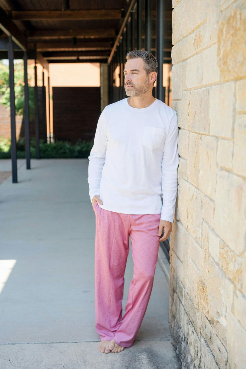 Brent Men's Hangout Pant Red Stripes