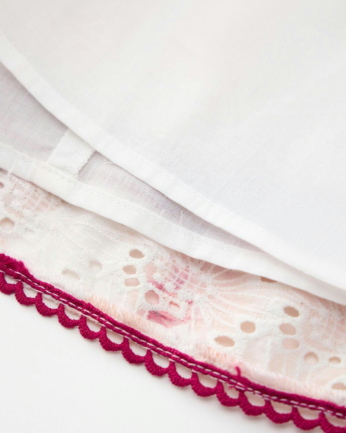 Liana Embroidered Mini Dress