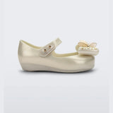 Metallic Champagne Ballet Flat