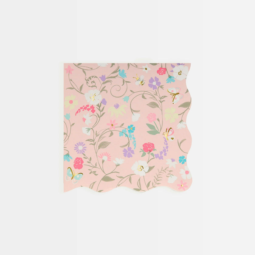 Ladurée Floral Small Napkins