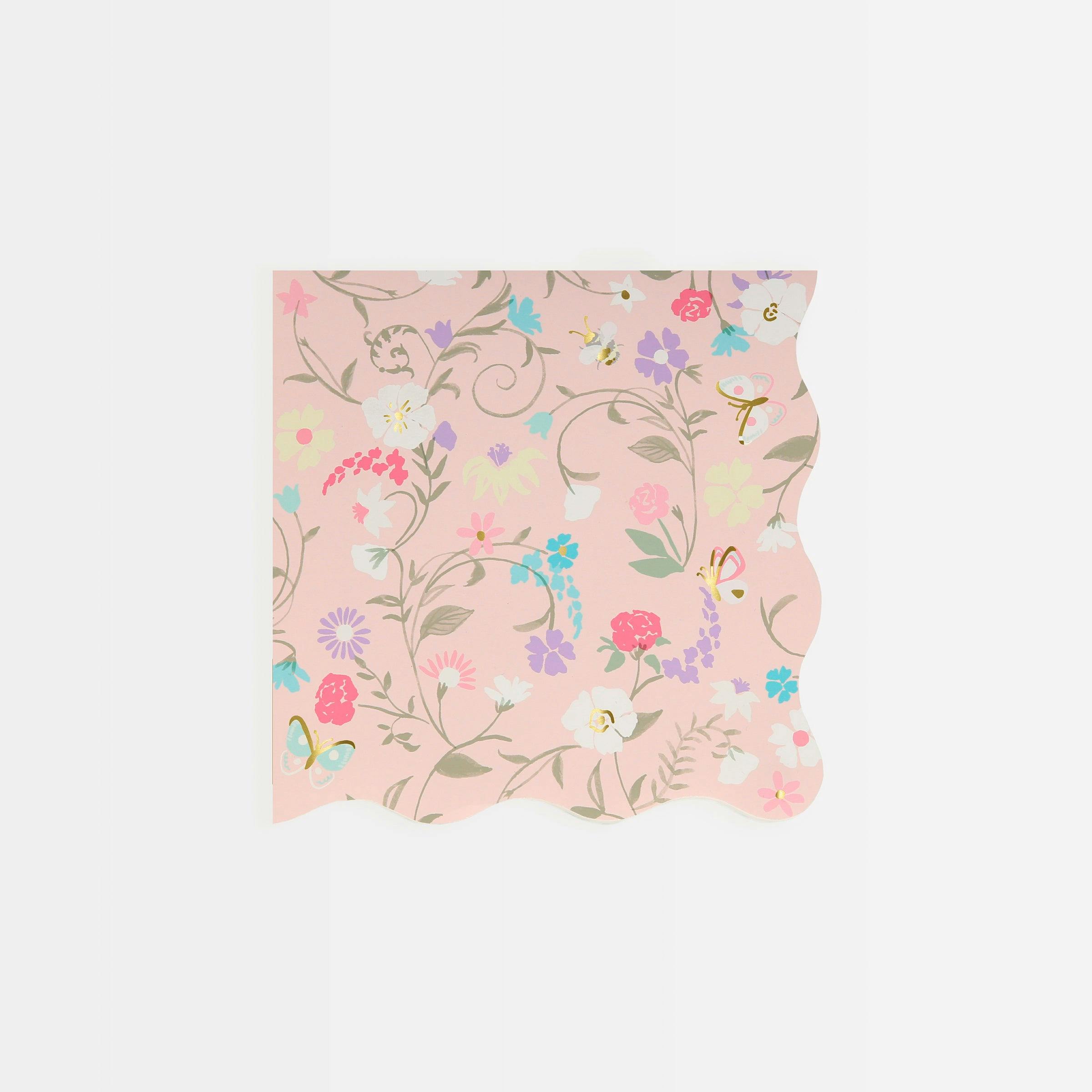 Ladurée Floral Small Napkins