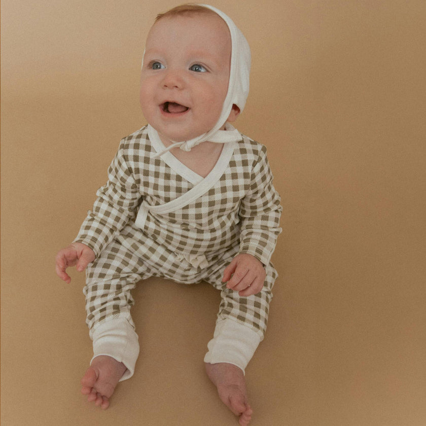 Organic Kimono Onesie & Pants Set