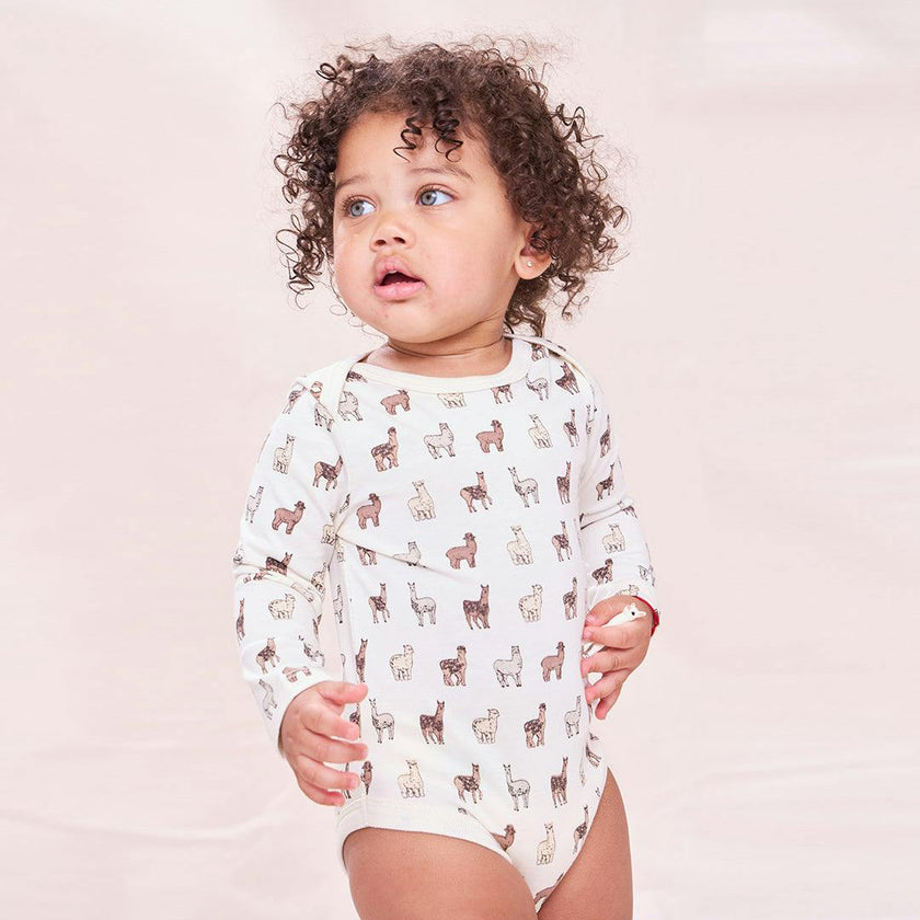 Baby Wonder Bodysuit, Llamas And Alpacas