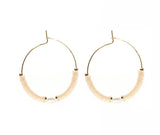 Windansea Hoops ~ Salty Shells