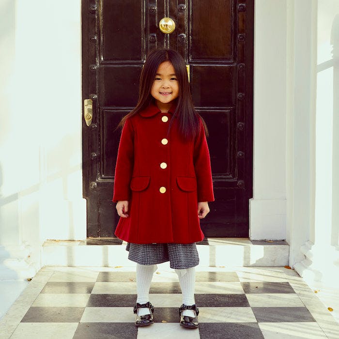 Kensington Coat - Belgravia Burgundy