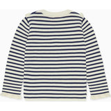 Navy Stripe Candela Cotton Girl Jumper