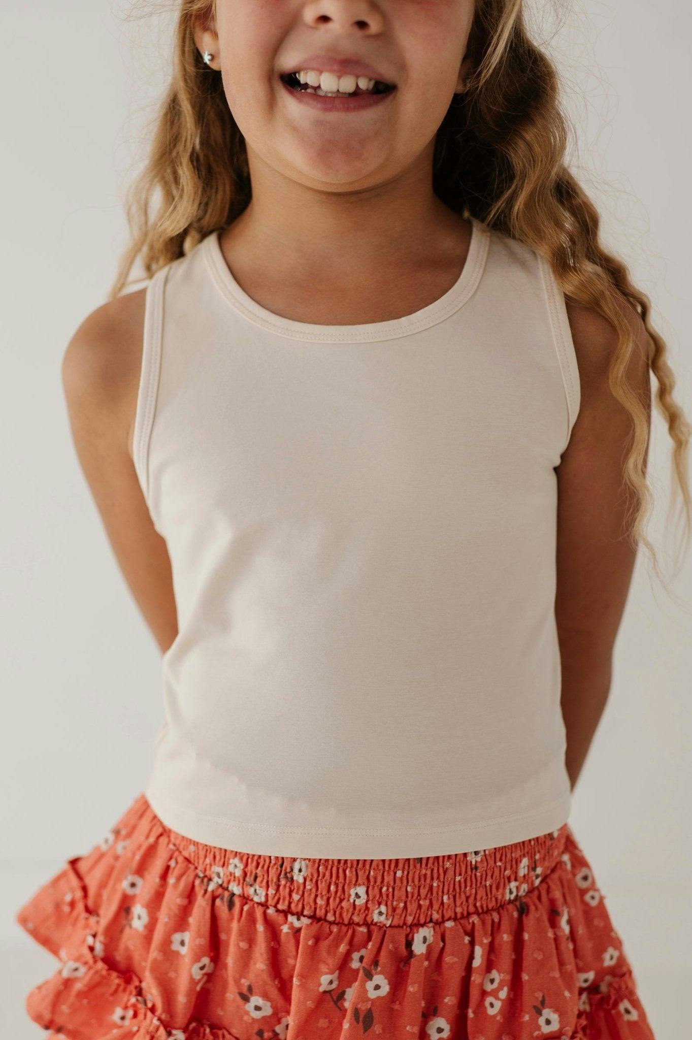 Crop Racerback Tank