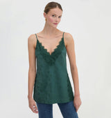 The Sylvane Top - Jadeite Floral Jacquard