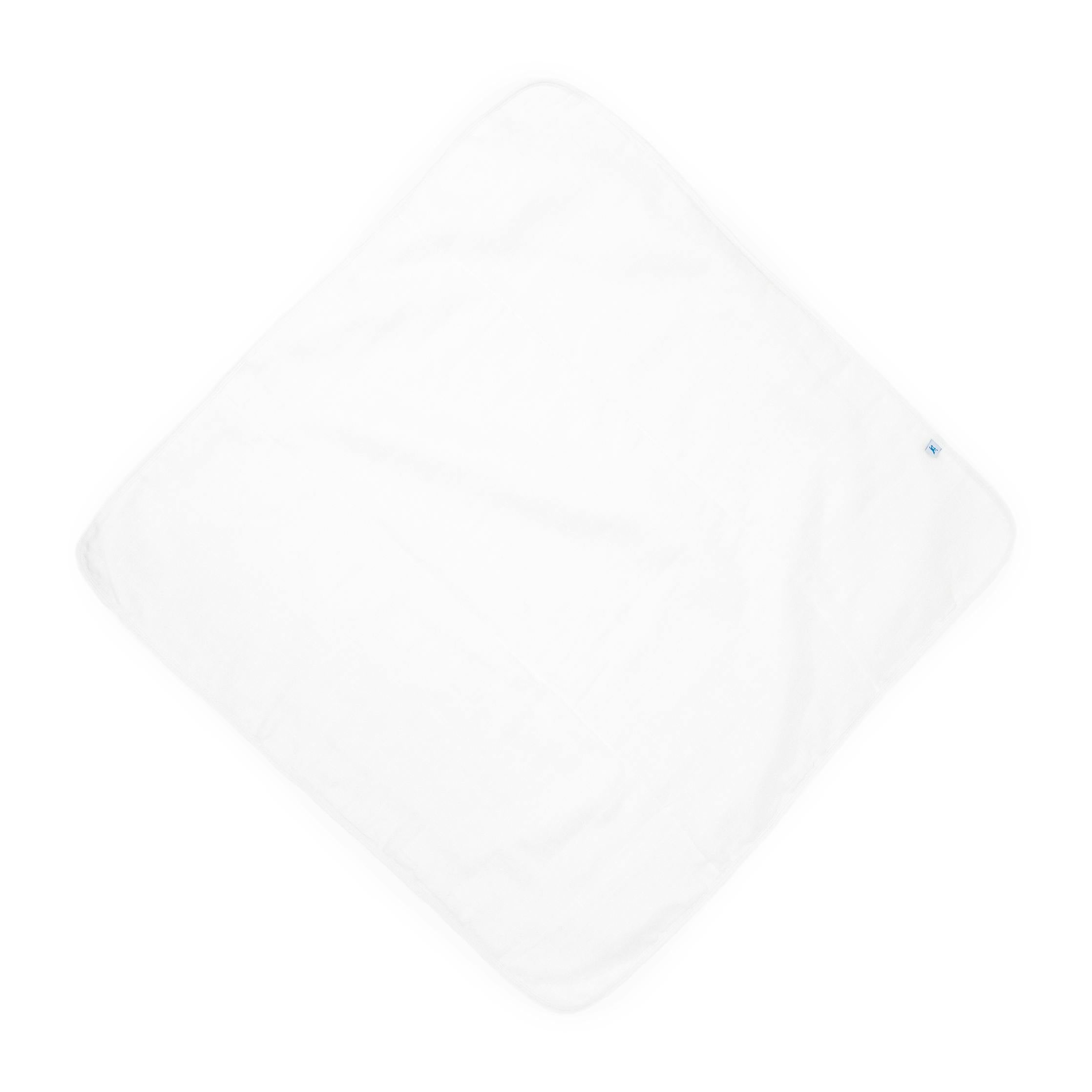 Infant Hooded Towel - White