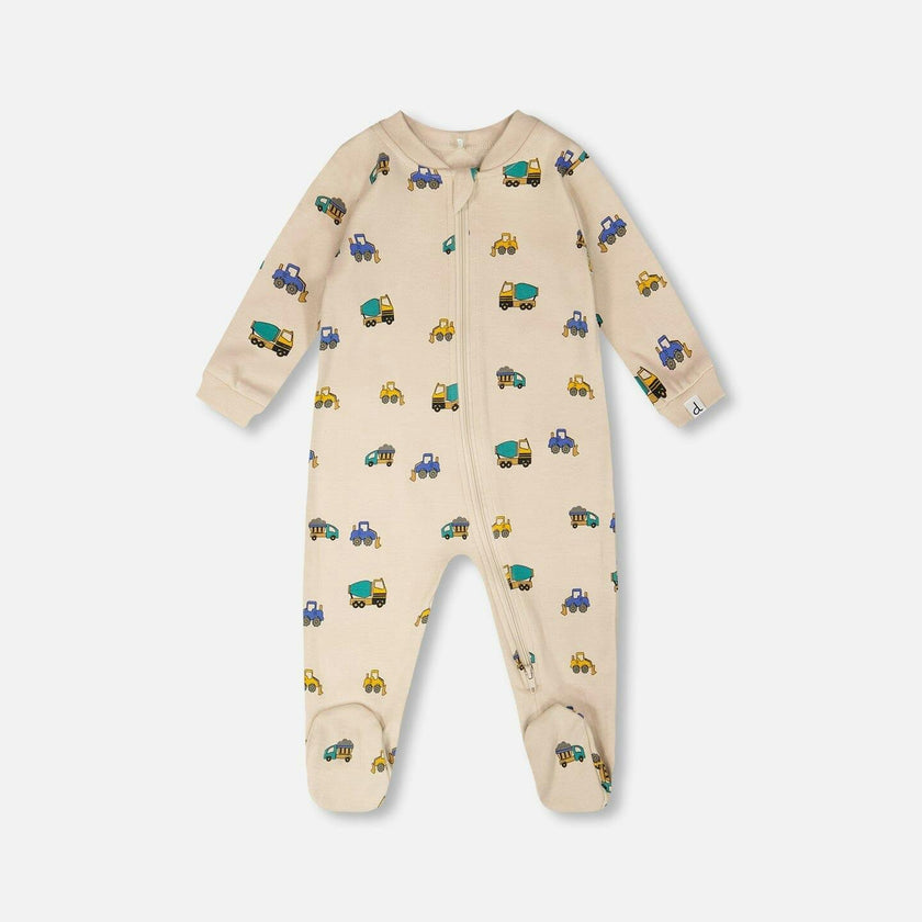 Organic Cotton Baby One-Piece Pajamas