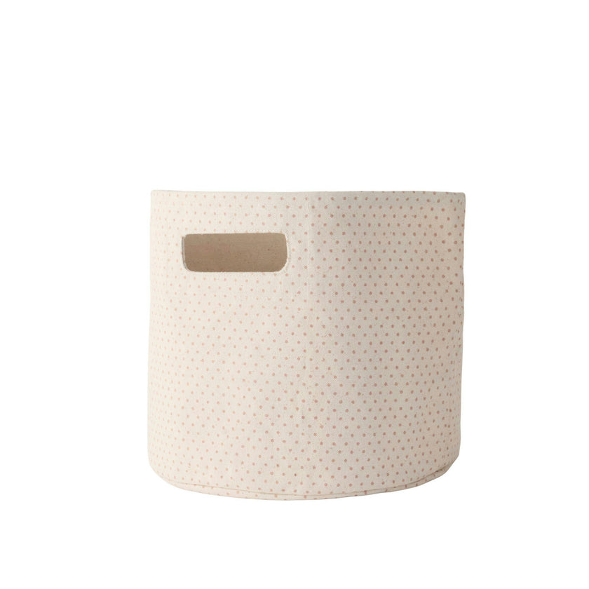 Printed Basket Pint - Pin Dot Peony