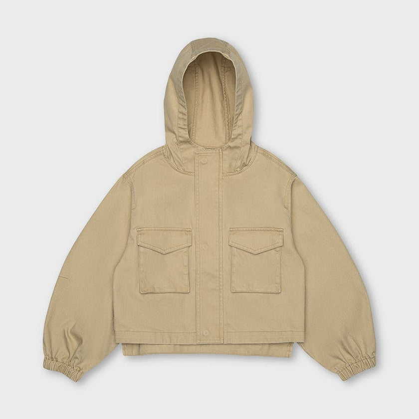 Organic Cotton Boxy Cargo Jacket&nbsp;
