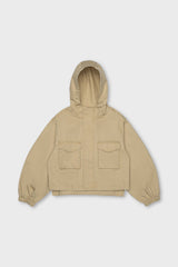 Organic Cotton Boxy Cargo Jacket&nbsp;