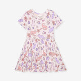 Erica Ruffled Twirl Dress