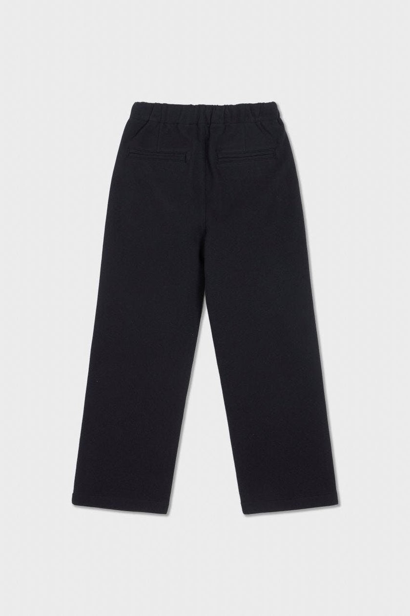 Organic Cotton Recycled Polyester Pleated Pant
