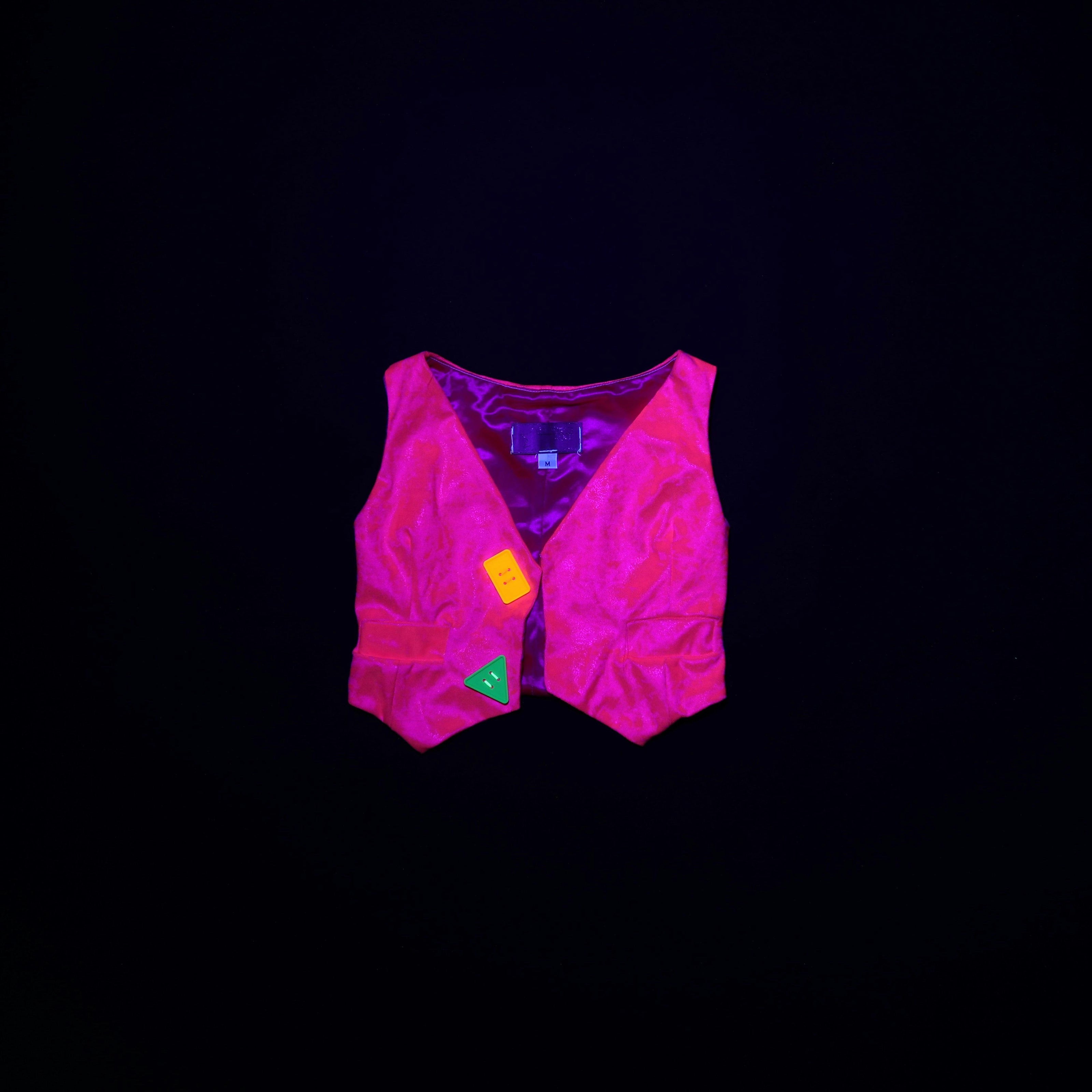 A Leading Role Child Pink Glow Vest