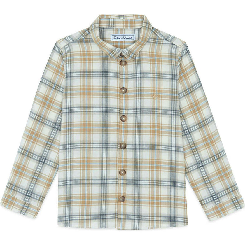 TARTINE ET CHOCOLAT ON SHIRT - NACRE