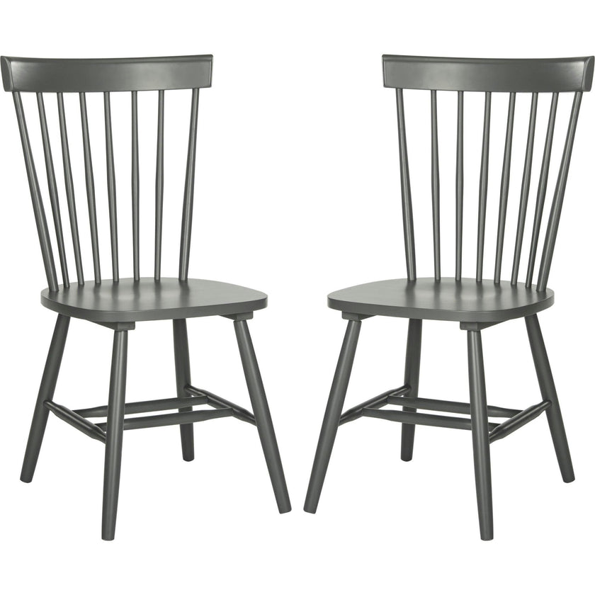 Set of 2 Parker Spindle Accent Chairs