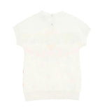 White Floral Embroidered Sweatshirt