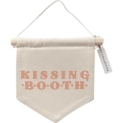 Red Kissing Booth Hang Sign