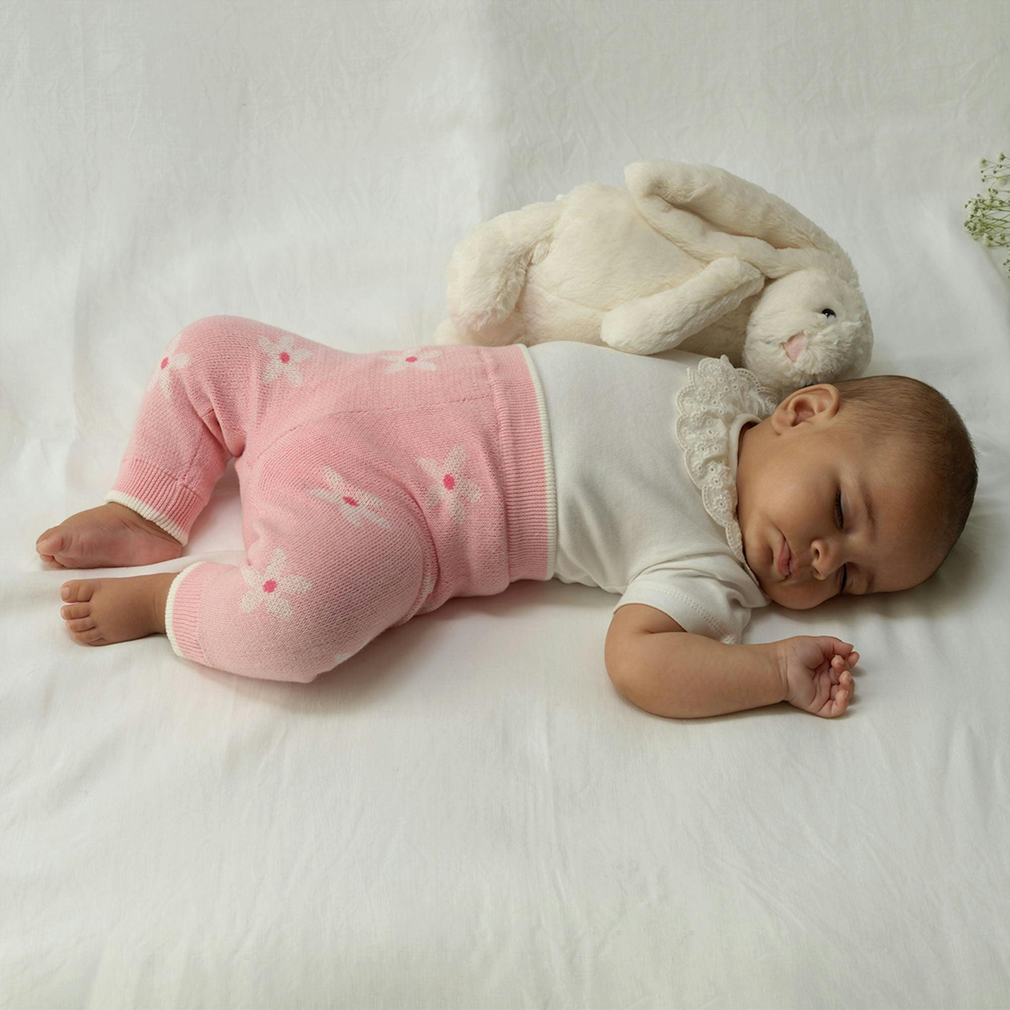 Daisy Knit Cardigan and Leggings Set