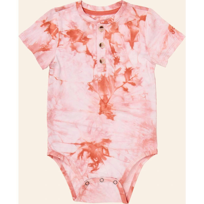 Tie Dye Henley Onesie
