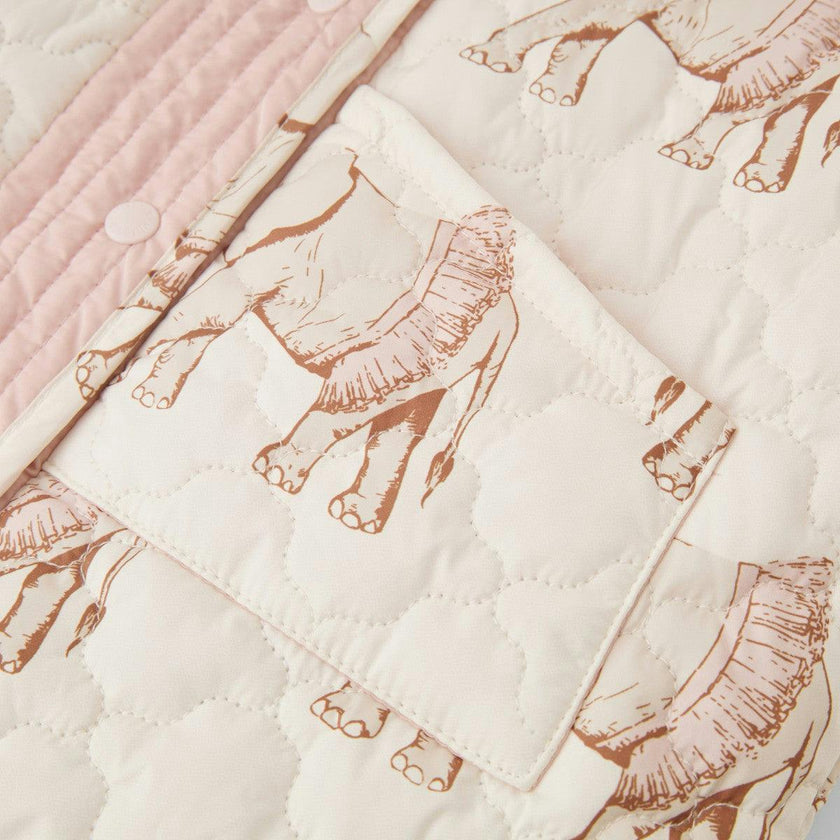 Tutu Quilted Jacket and Scarf