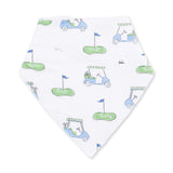 Golf Carts Blue - Bandana Bib