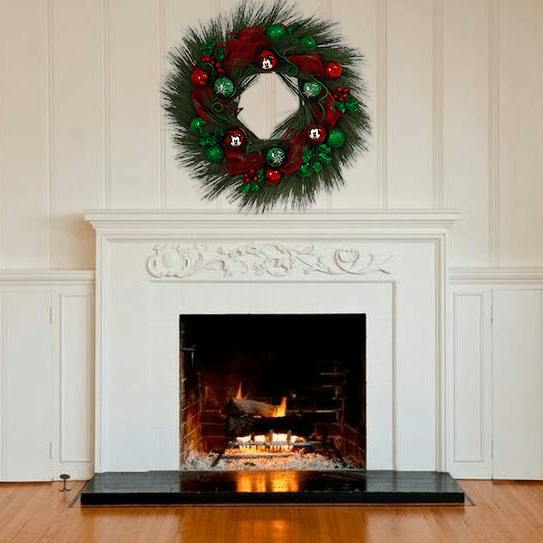 Disney® Mickey Mouse Christmas Wreath Pre-Lit