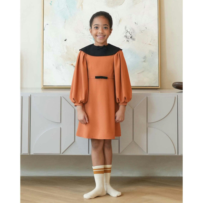 Leni dress, Orange