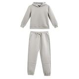 Light Gray Tracksuit Set