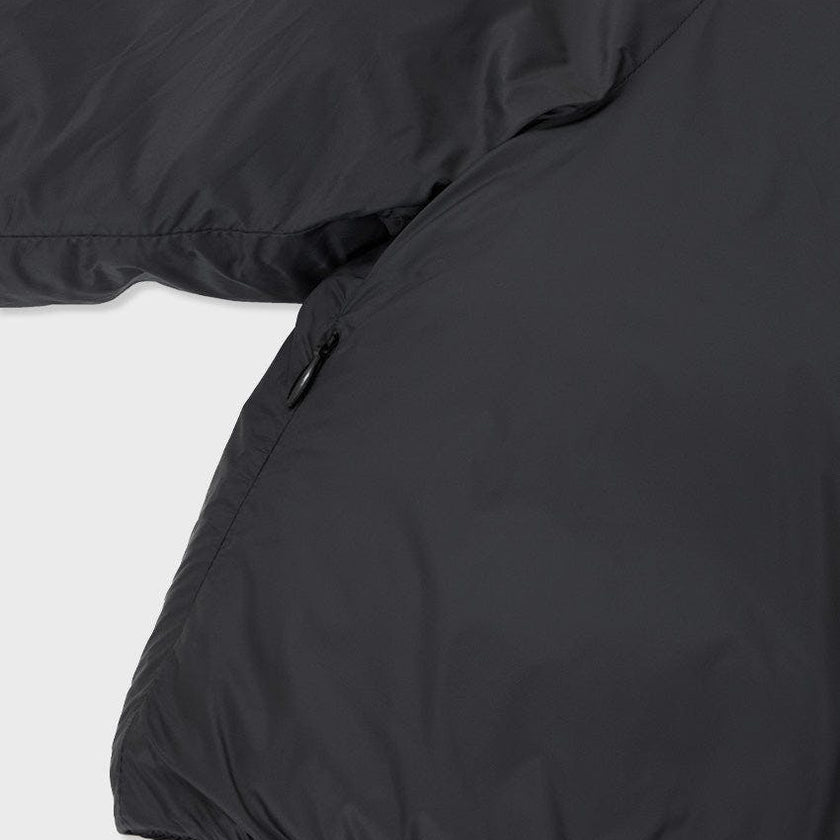 Cropped Lightweight Reversible Puffer