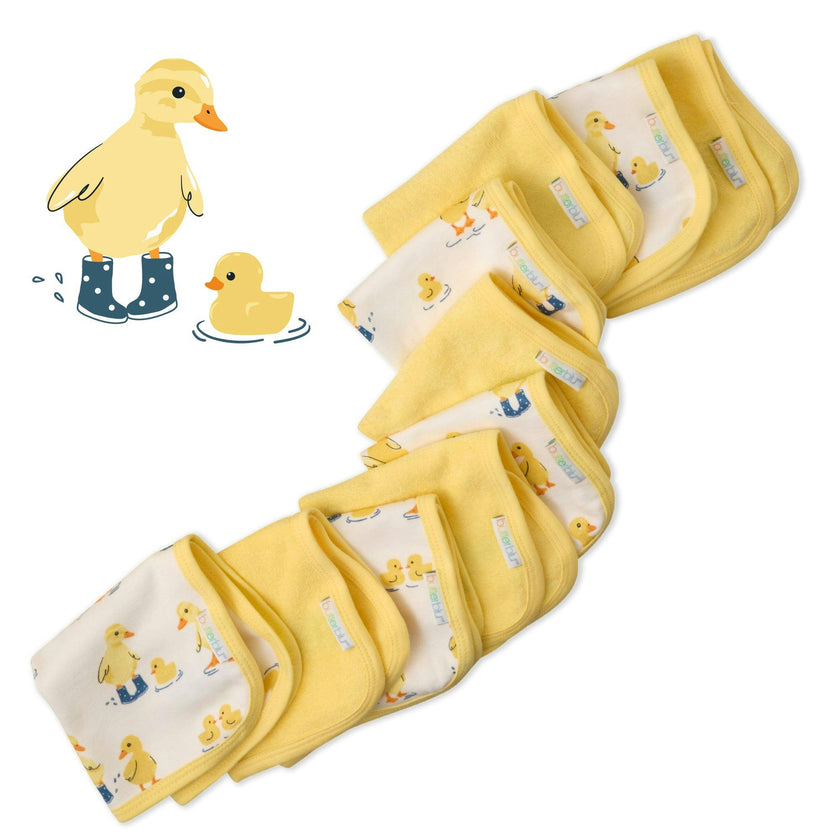 RIVER 10-Pack Baby Wash Cloths