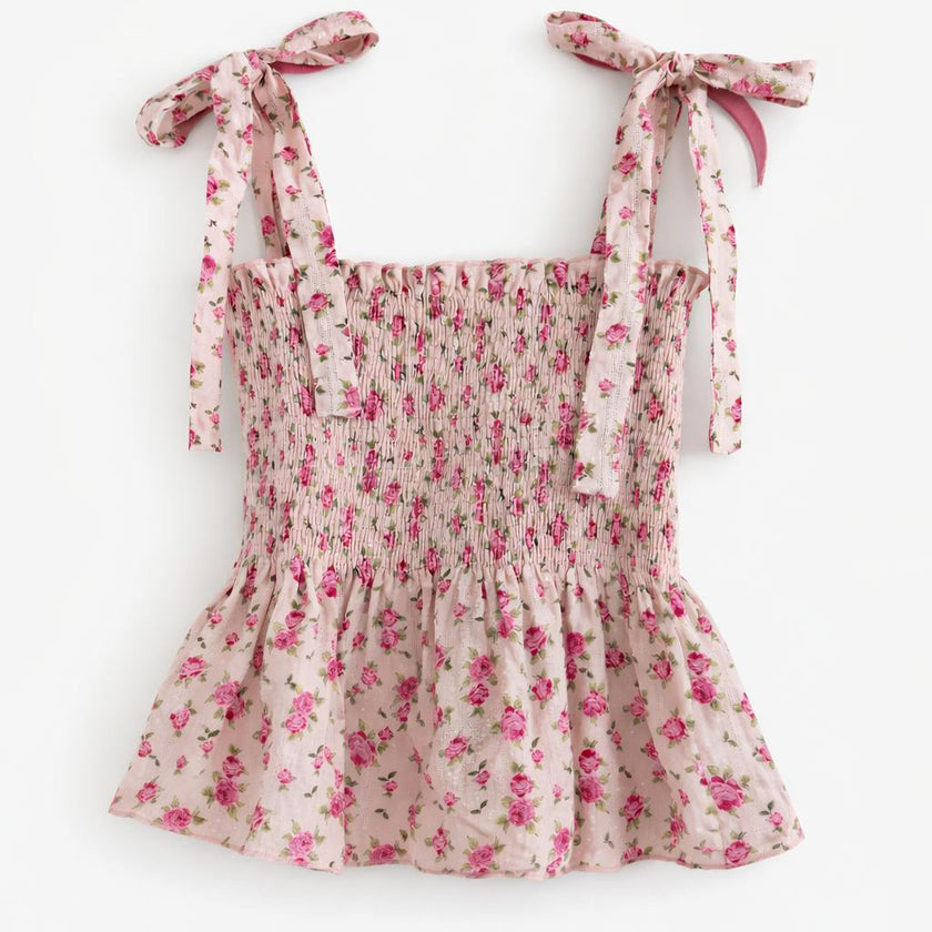 Gigi Top in Petite Rose