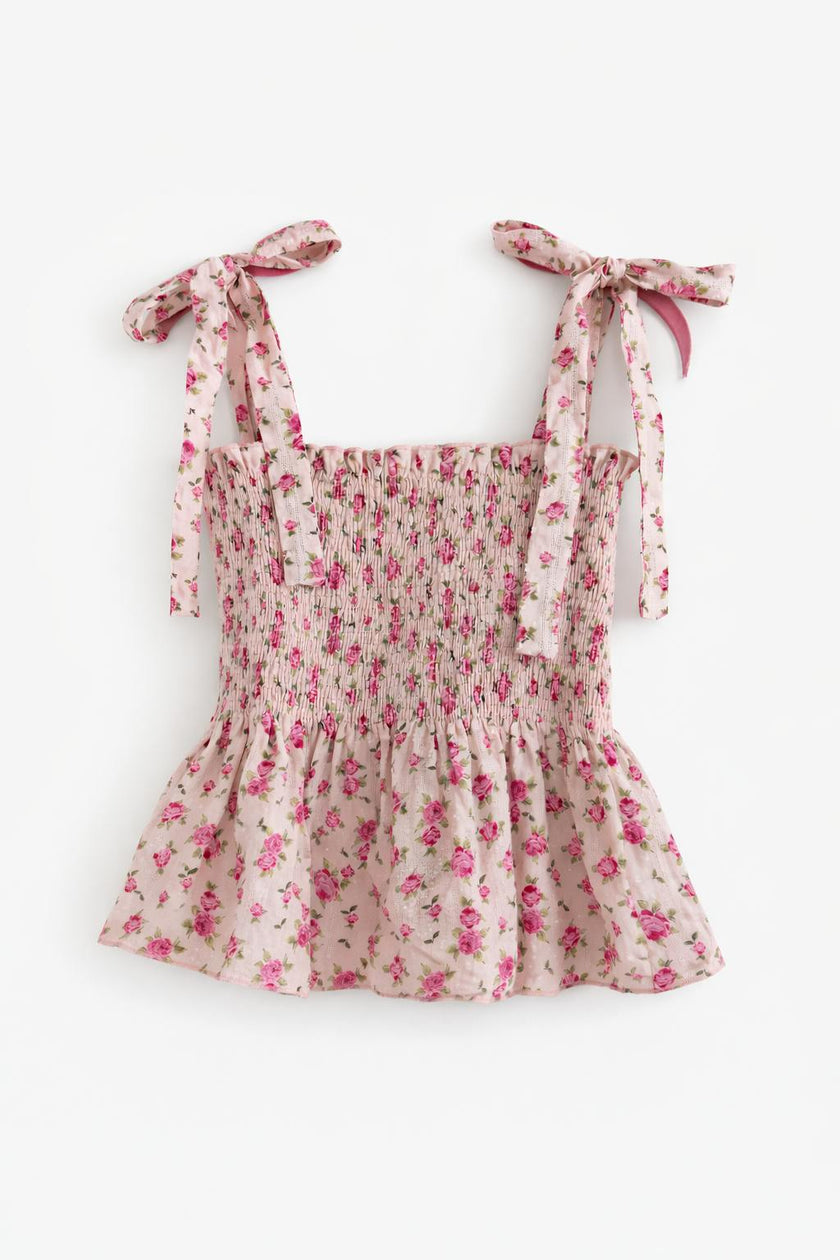 Gigi Top in Petite Rose