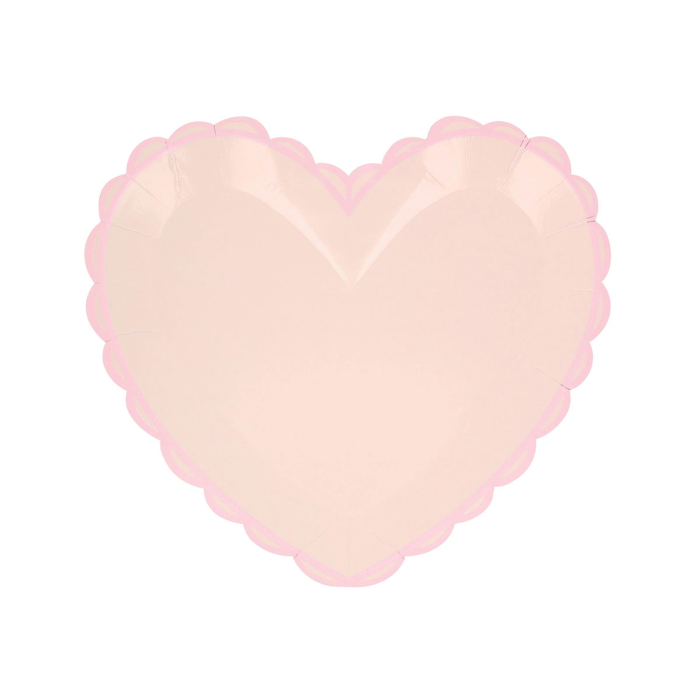 Pastel Heart Small Plates