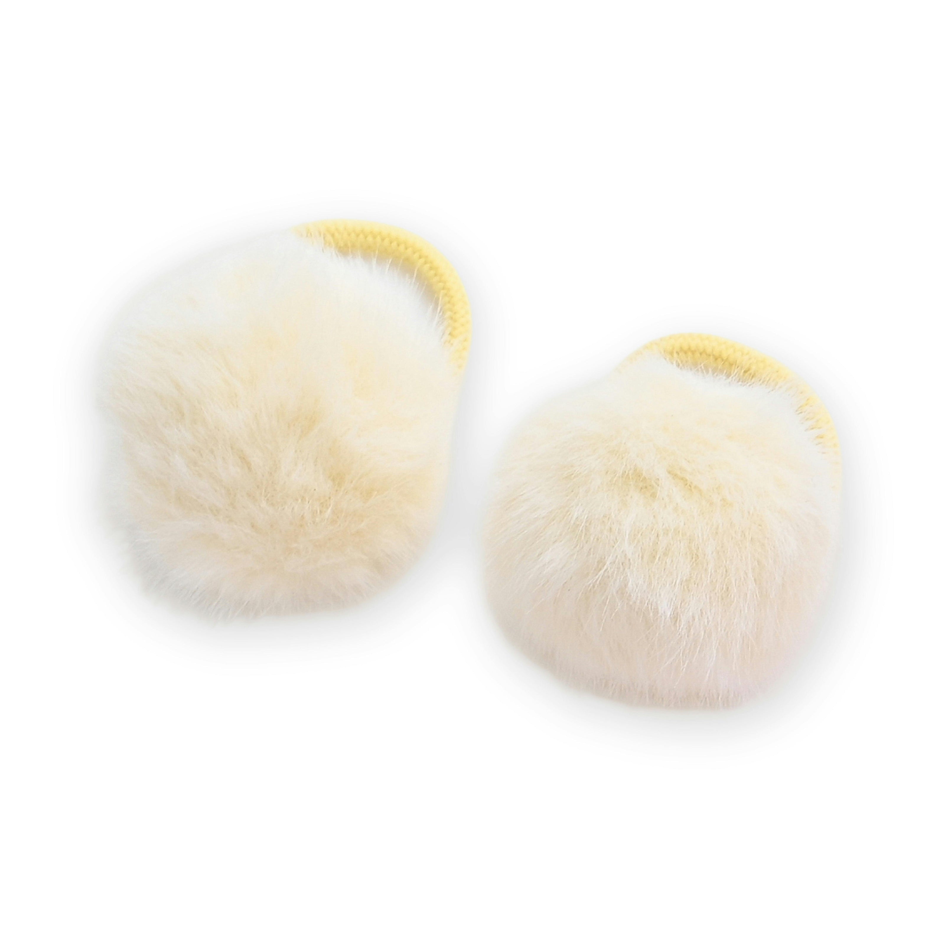 Fluffy Pom-Pom Hair Tie Set