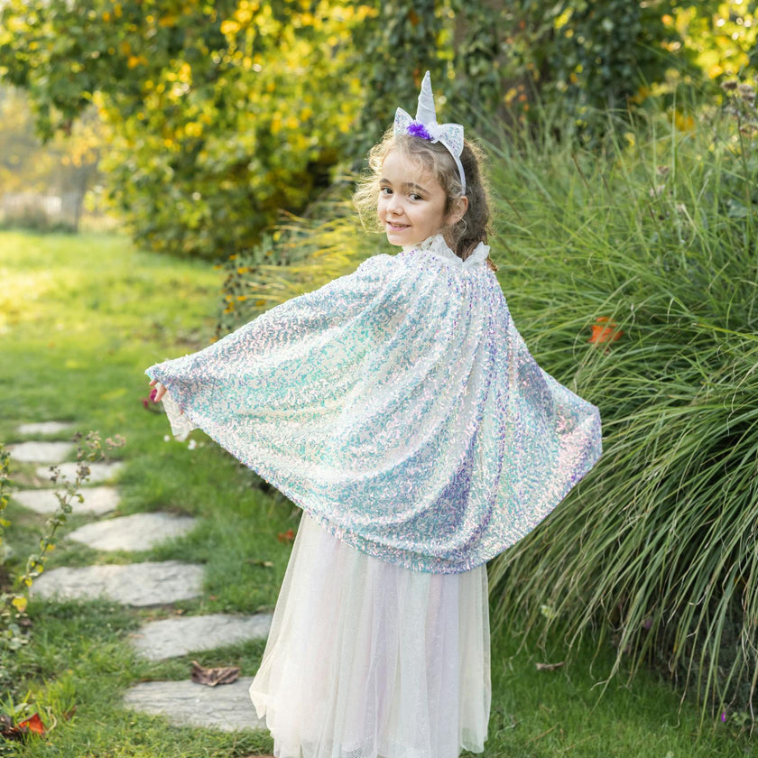 Unicorn Sparkle Cape and Headband