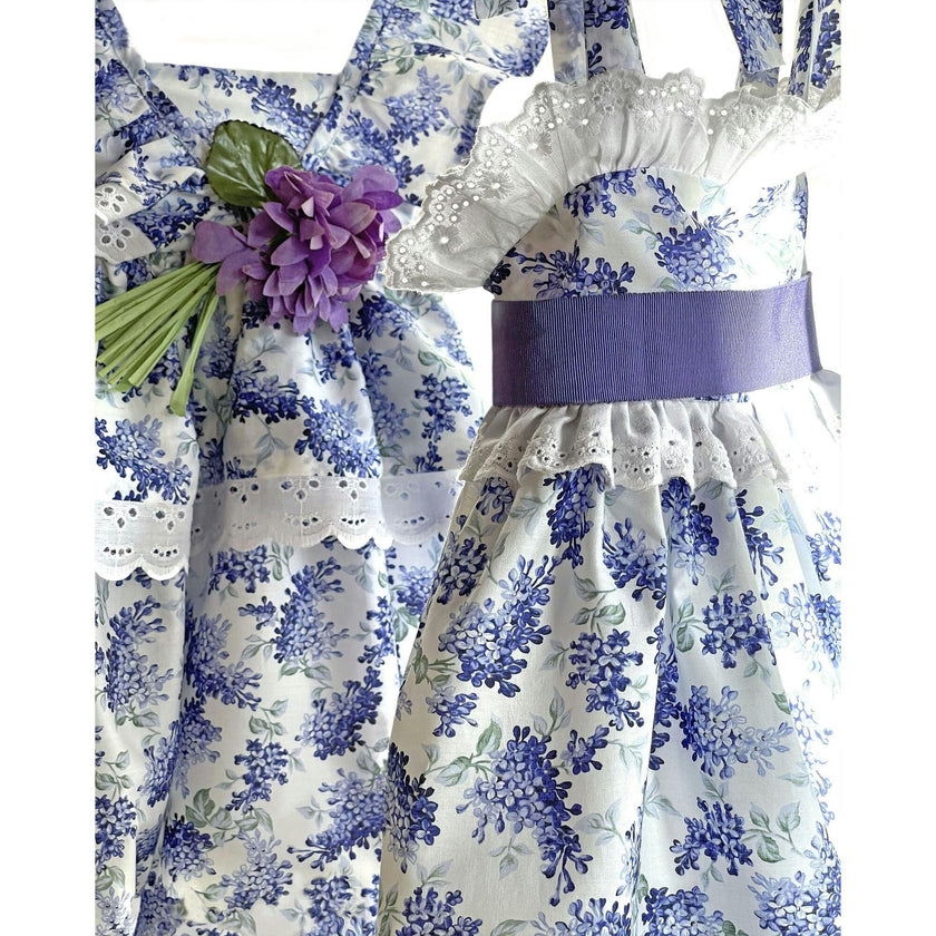 Lilac Meadow Dress, Florals