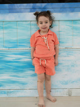 Beach Terry Pullover Top & Short Set