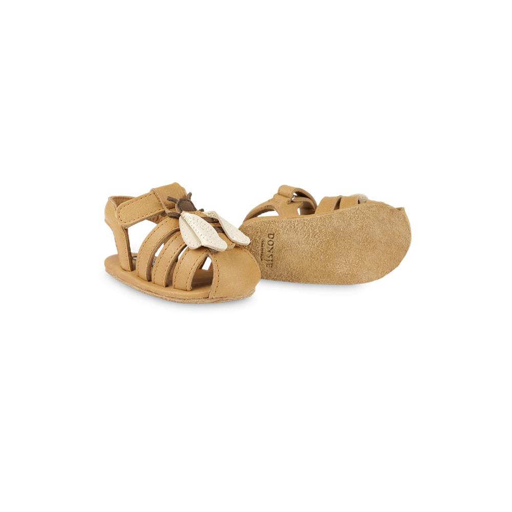 Duni Sky Sandals | Bee | Camel Classic Leather