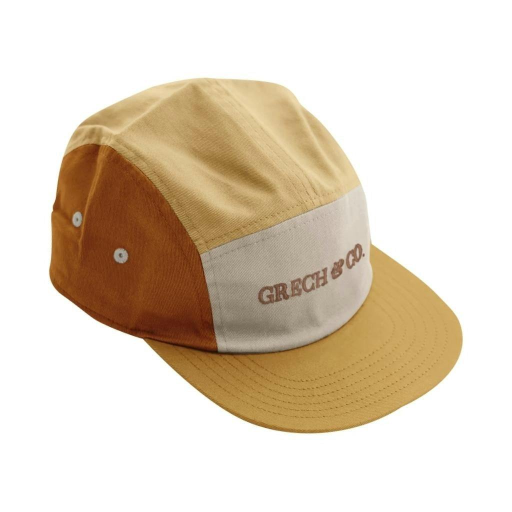 5 Panel Hat | Mellow Yellow + Sienna