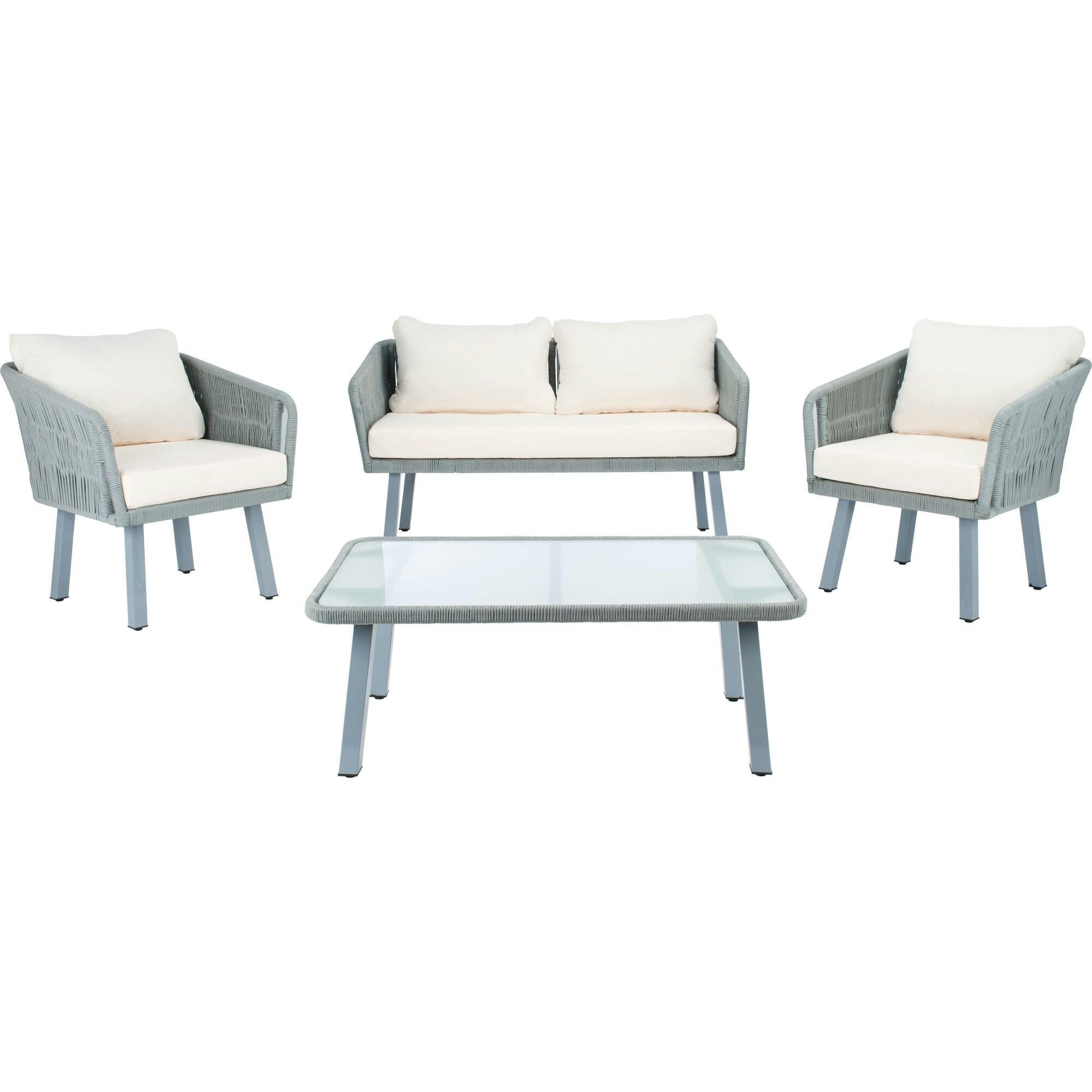 Kerson 4-Piece Rope Living Set